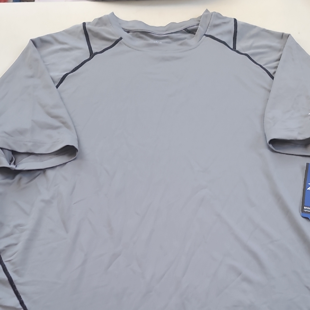 Mizuno Gray Men's Swim Rash Guard